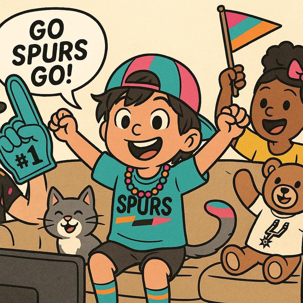 The Fan Club: Story of the San Antonio Spurs (Bilingual Digital Book)