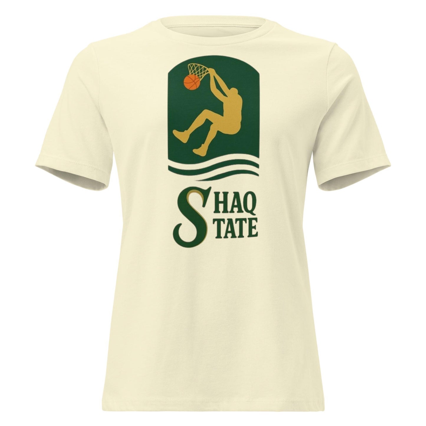 Shaq State Shirt | Sacramento State Basketball NIL GM | Shaquille O'Neal Hornets T-Shirt - Women's Relaxed T-Shirt