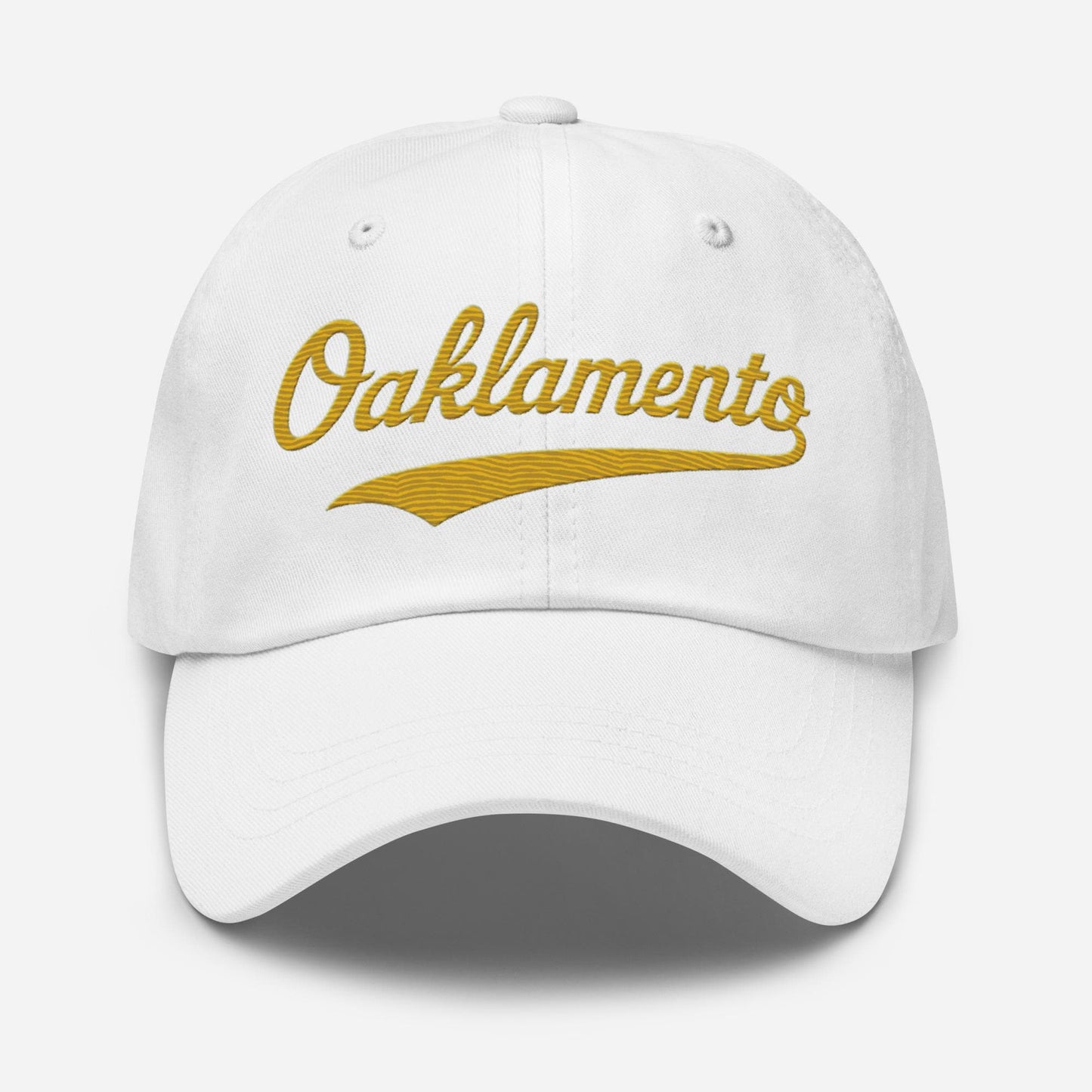 Oaklamento Hat – Embroidered Baseball Cap for A’s Fans | Oakland to Sacramento Relocation Cap