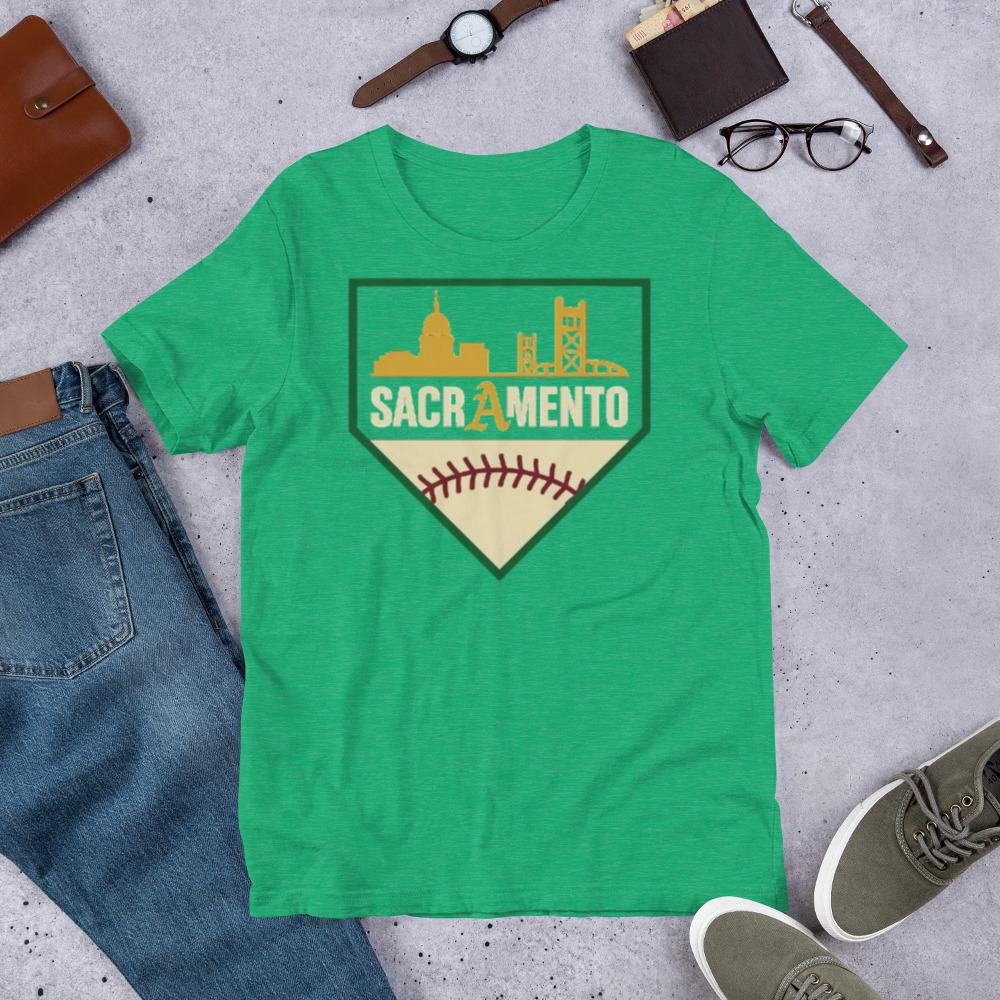 Sacramento Athletics Landmarks Unisex t-shirt