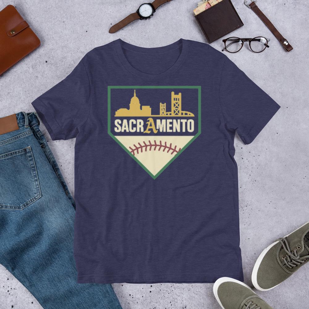 Sacramento Athletics Landmarks Unisex t-shirt