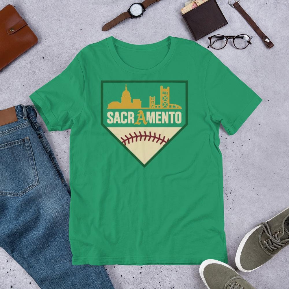 Sacramento Athletics Landmarks Unisex t-shirt