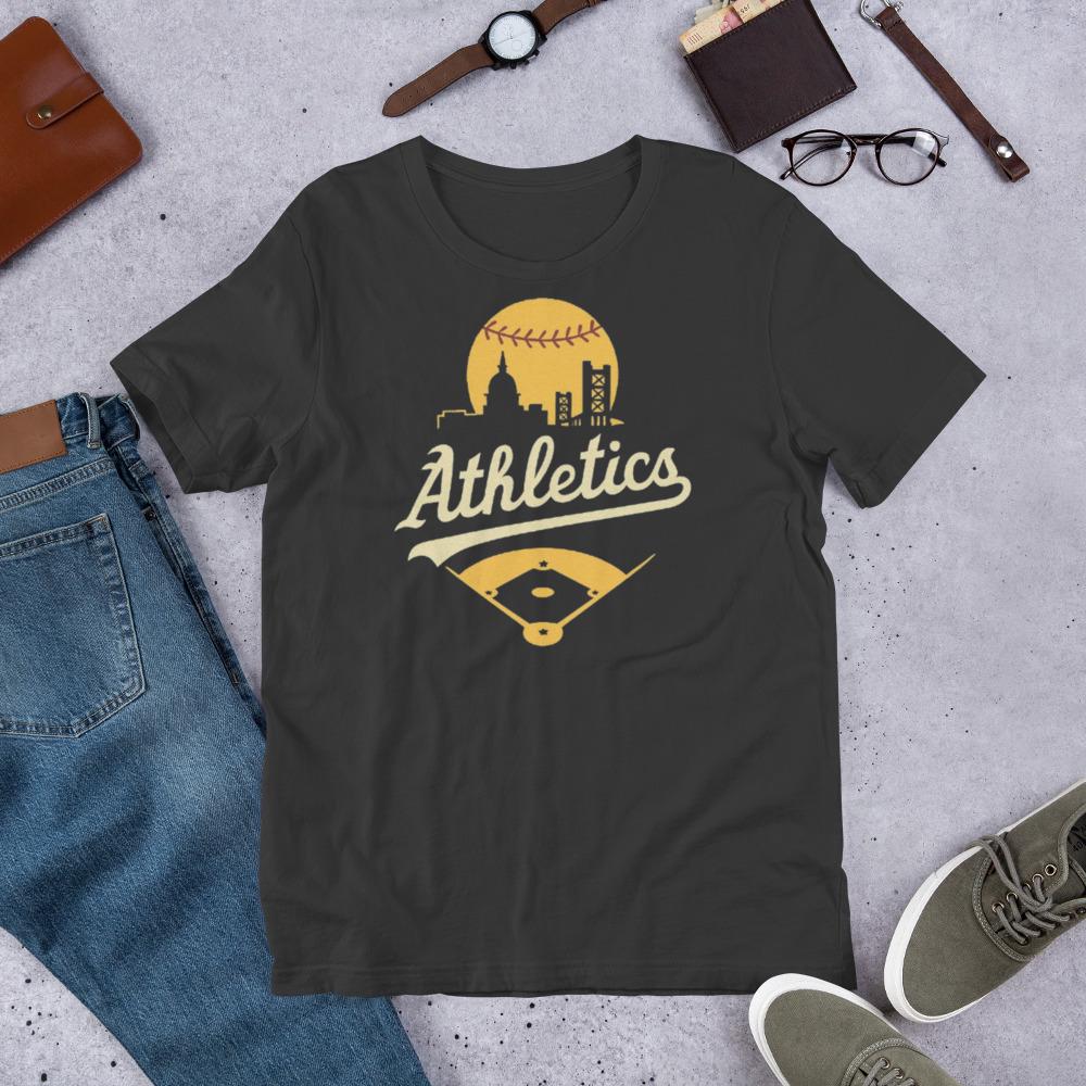 Sacramento Athletics Moon Unisex T-Shirt