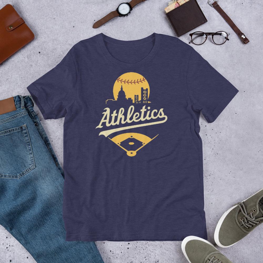 Sacramento Athletics Moon Unisex T-Shirt