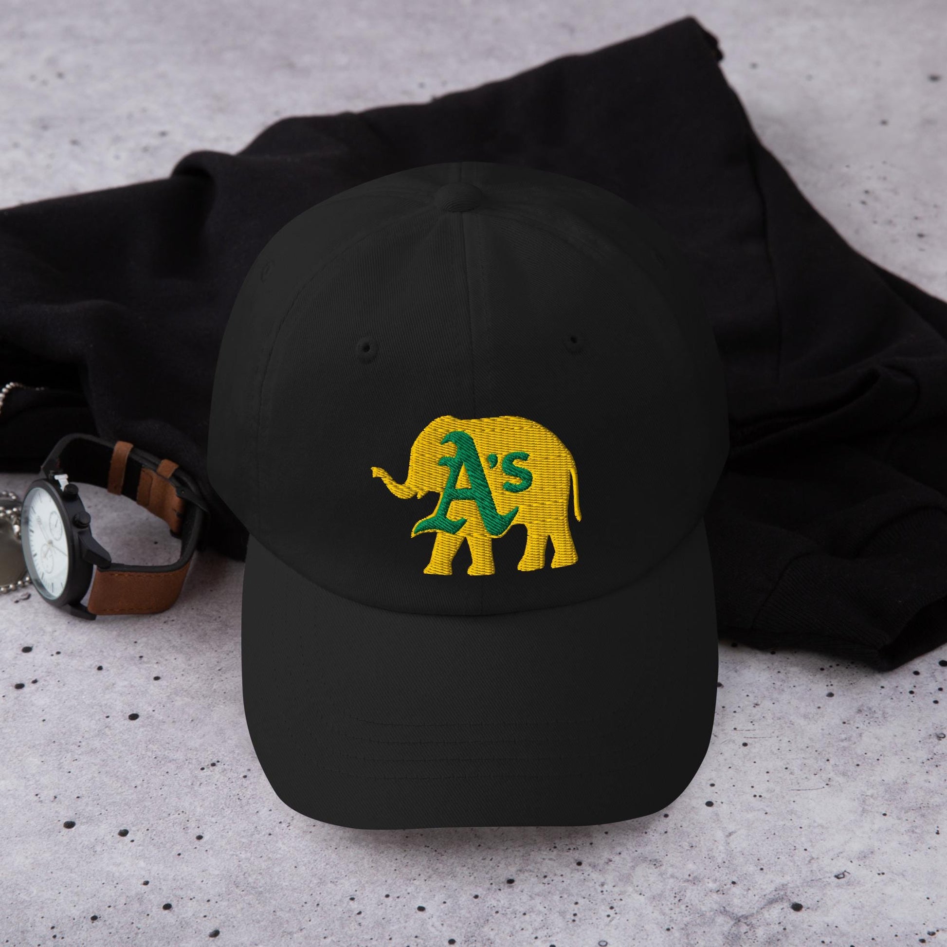 A&#39;s Elephant (gold) cap