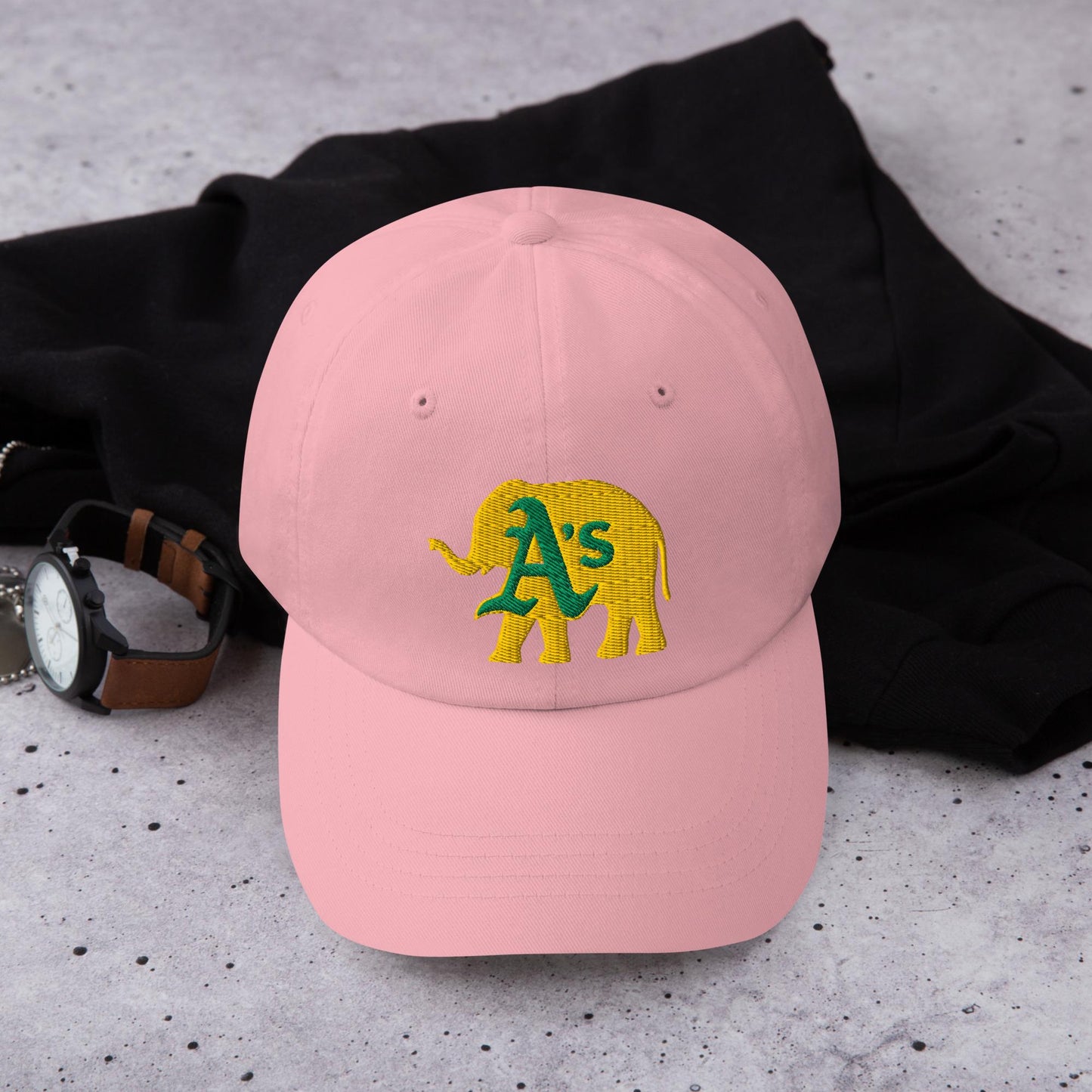 A&#39;s Elephant (gold) cap