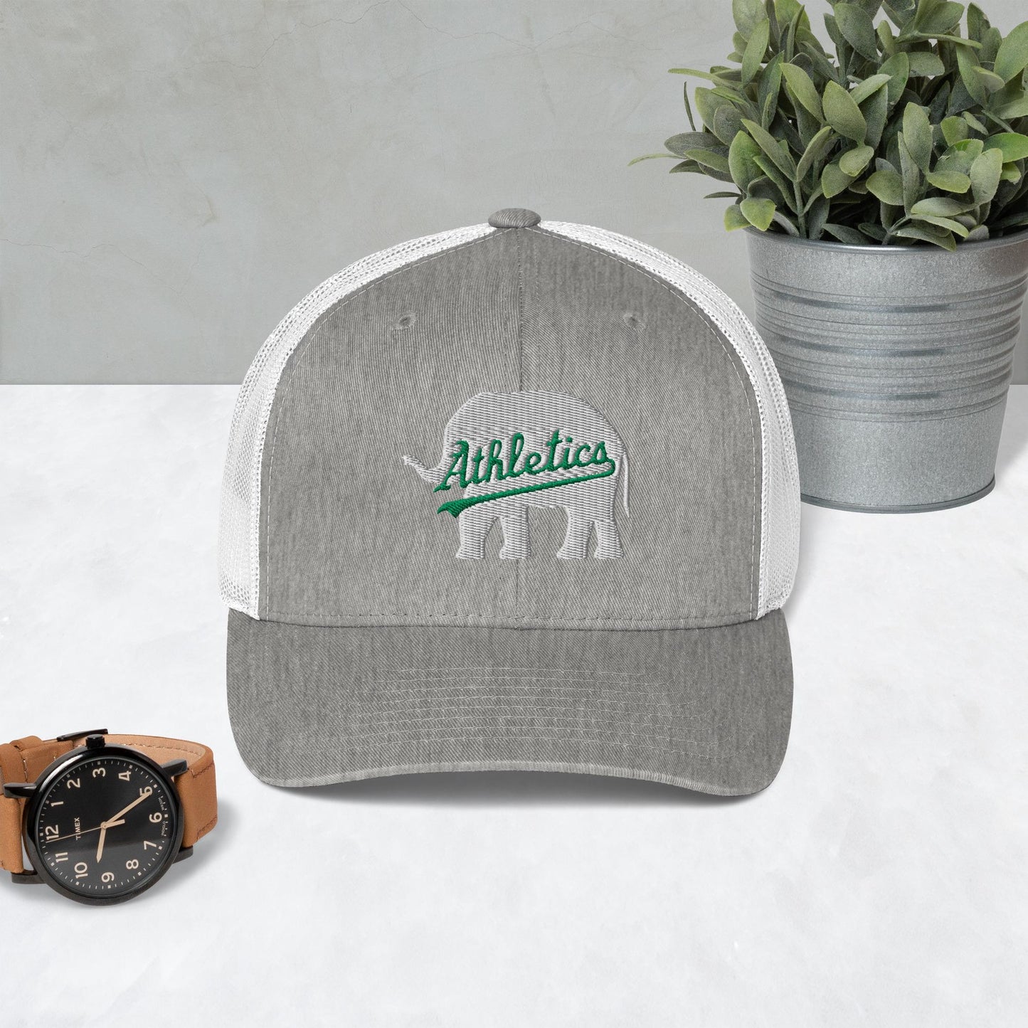 Athletics Elephant (white) Trucker Cap