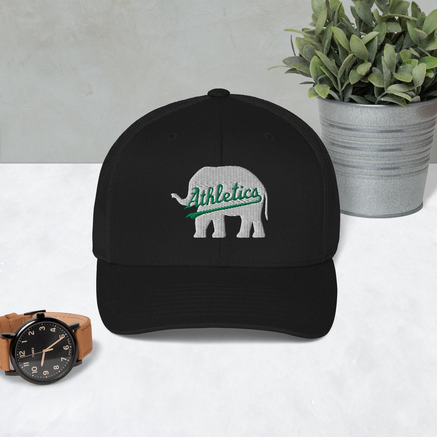Athletics Elephant (white) Trucker Cap