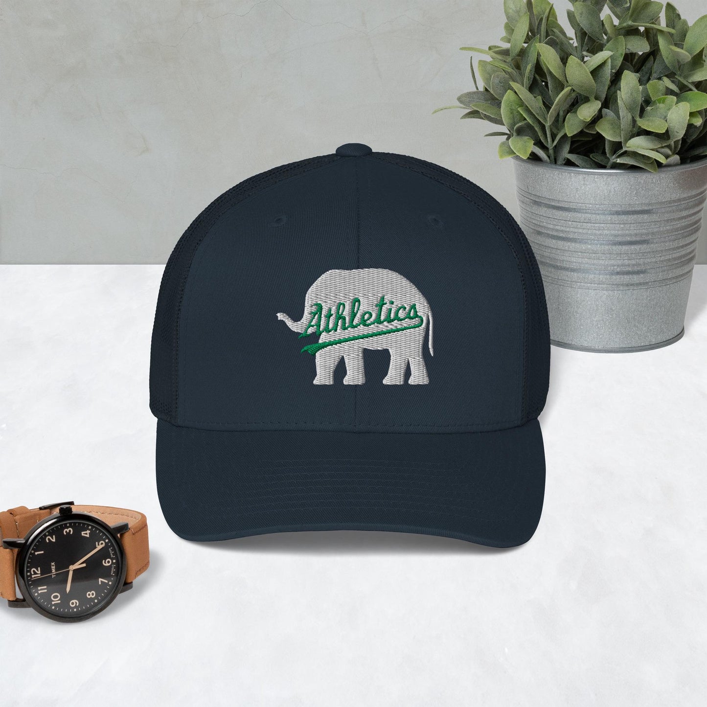Athletics Elephant (white) Trucker Cap