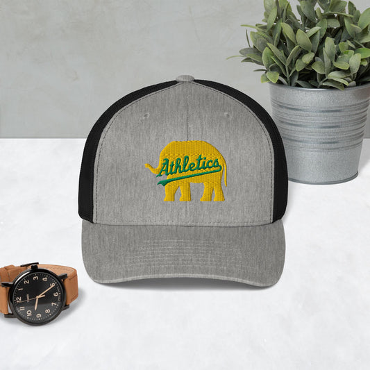 Athletics Elephant (gold) Trucker Cap