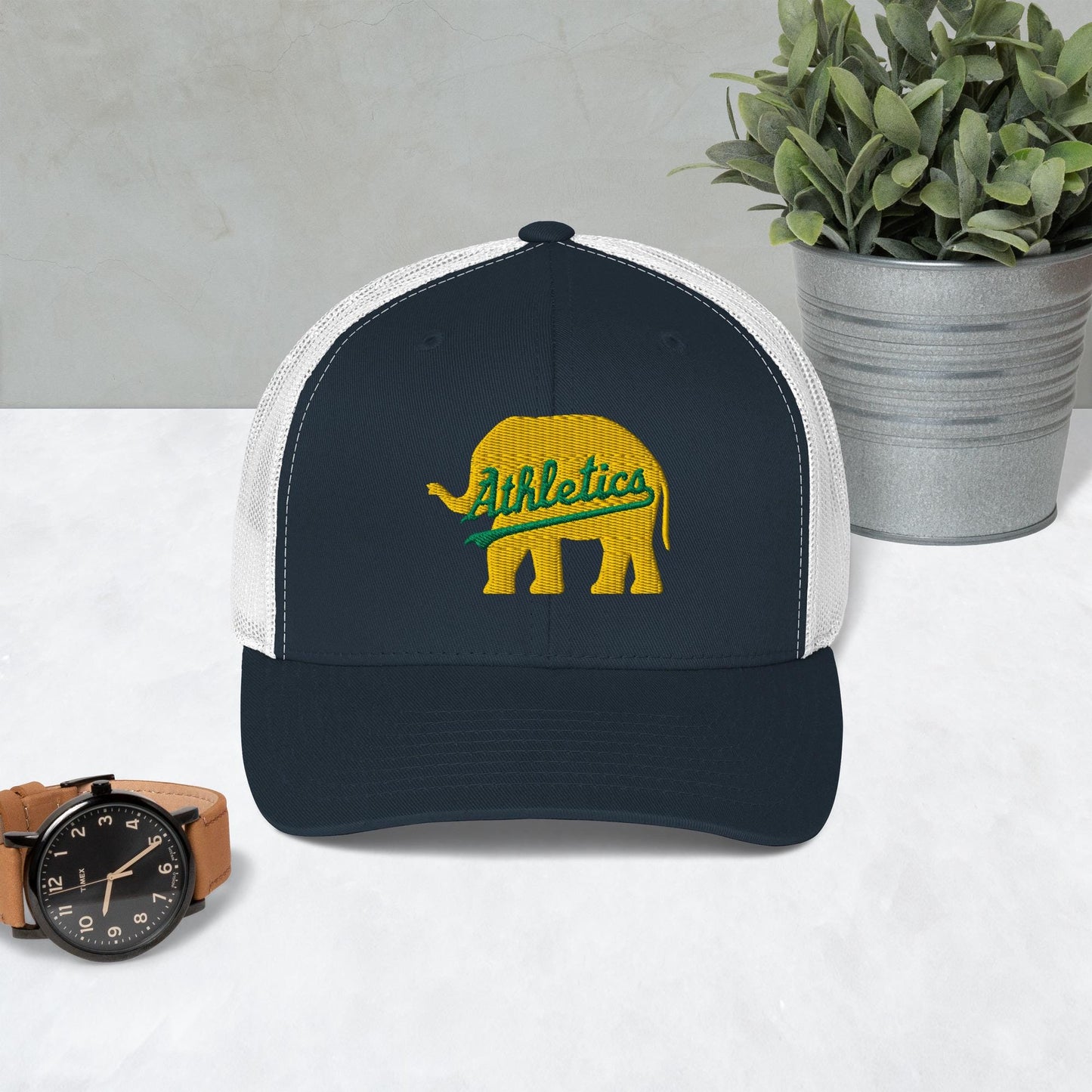 Athletics Elephant (gold) Trucker Cap