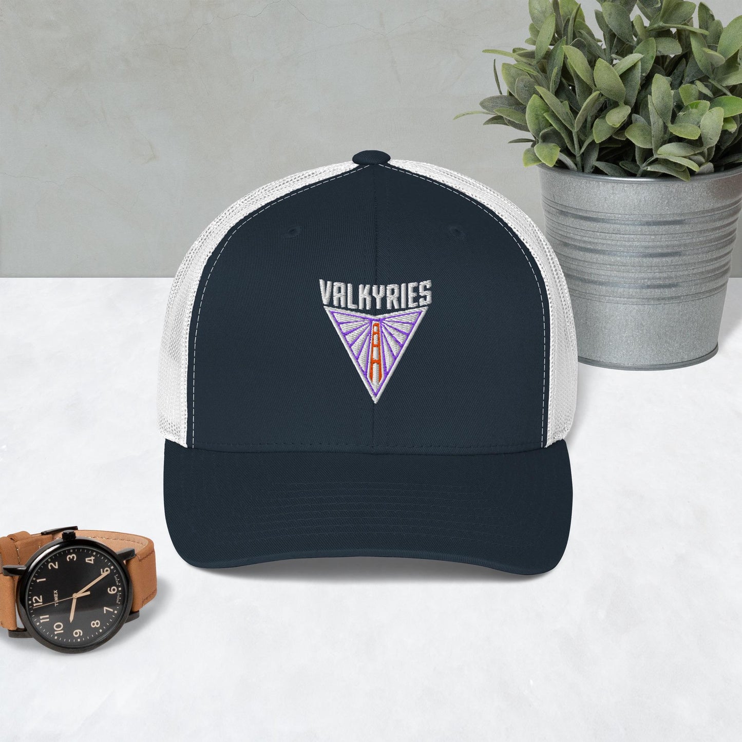 Valkyries Golden Gate Trucker Cap