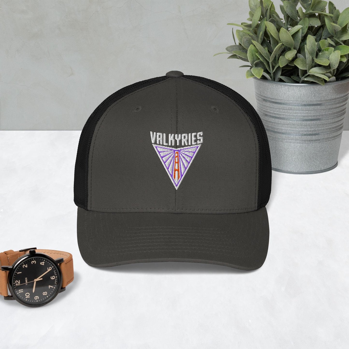 Valkyries Golden Gate Trucker Cap