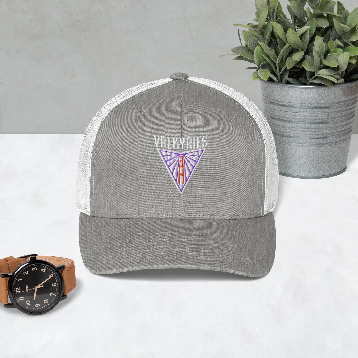 Valkyries Golden Gate Trucker Cap