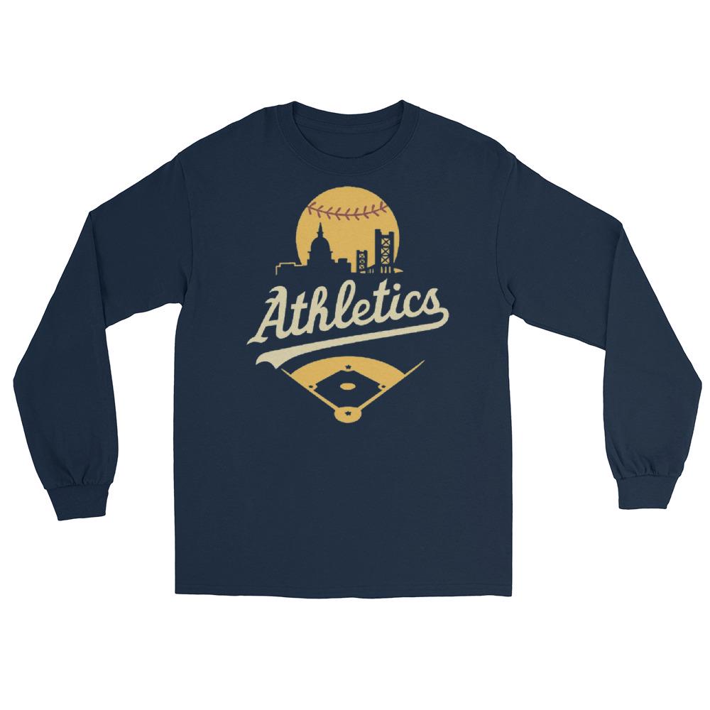 Sacramento Athletics Moon Unisex Long Sleeve Shirt