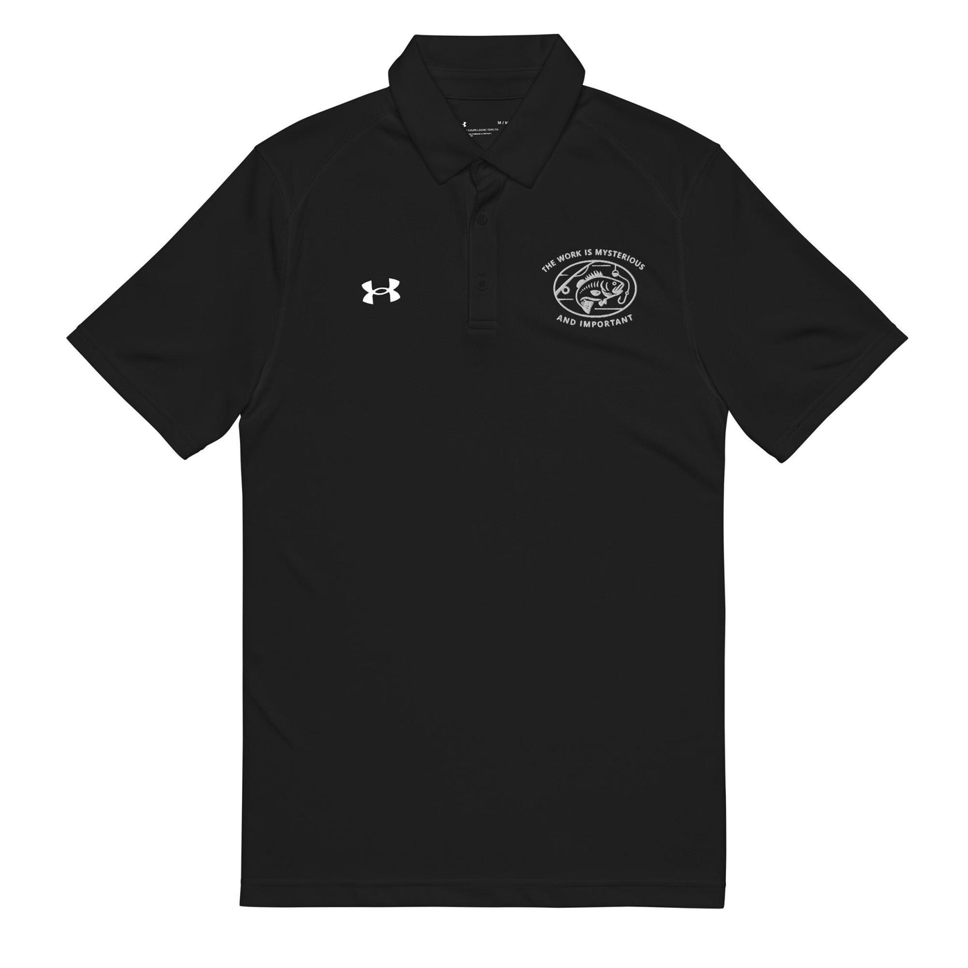 Severance Fishing Under Armour® men&#39;s polo-The work is mysterious and important