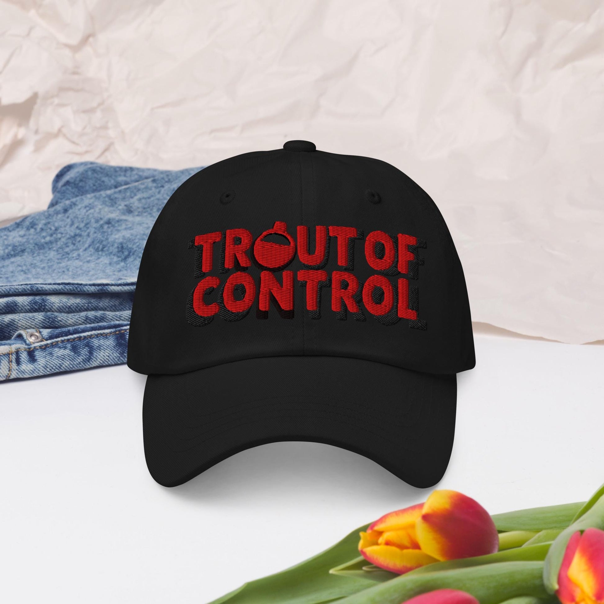 Trout of Control Fishing Cap