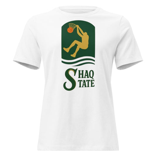 Shaq State Shirt | Sacramento State Basketball NIL GM | Shaquille O&#39;Neal Hornets T-Shirt - Women&#39;s Relaxed T-Shirt