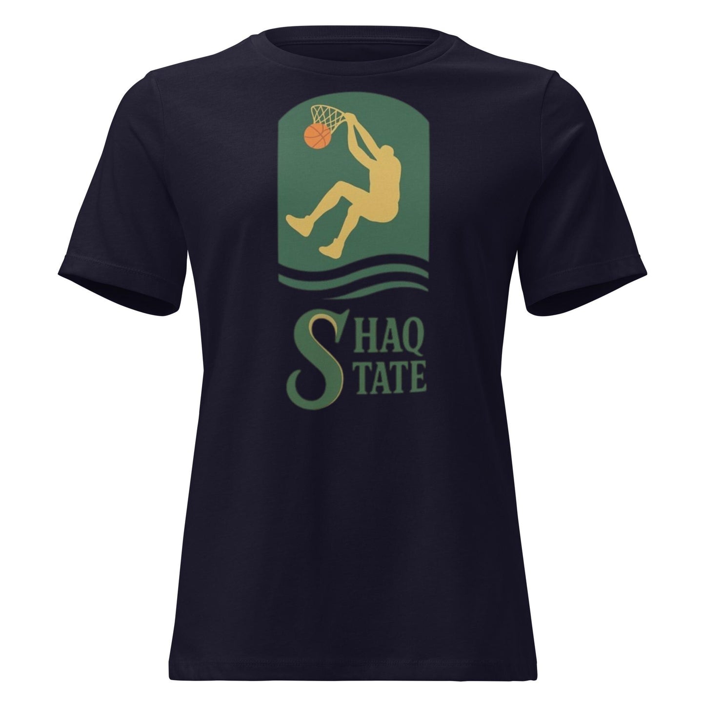 Shaq State Shirt | Sacramento State Basketball NIL GM | Shaquille O&#39;Neal Hornets T-Shirt - Women&#39;s Relaxed T-Shirt