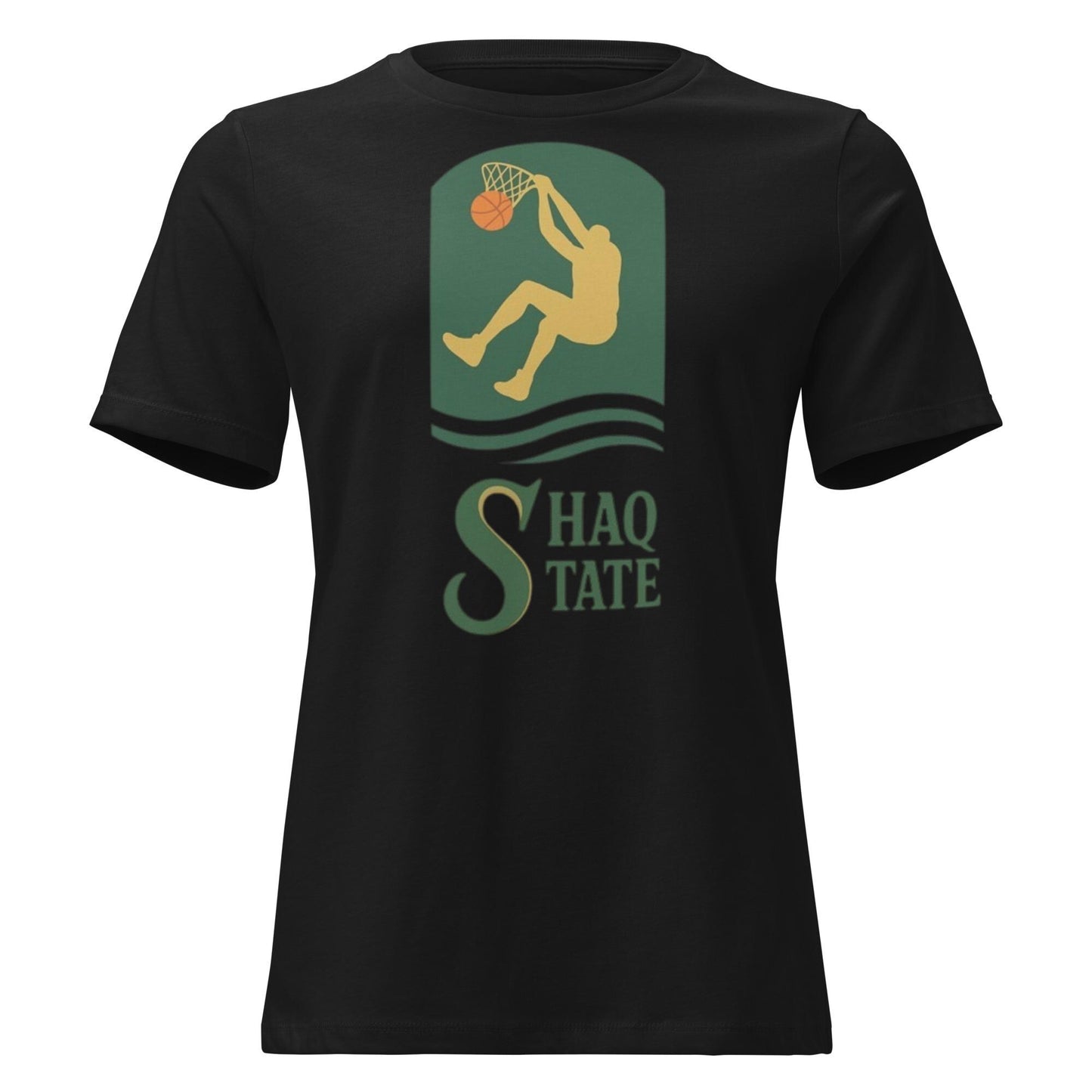 Shaq State Shirt | Sacramento State Basketball NIL GM | Shaquille O&#39;Neal Hornets T-Shirt - Women&#39;s Relaxed T-Shirt