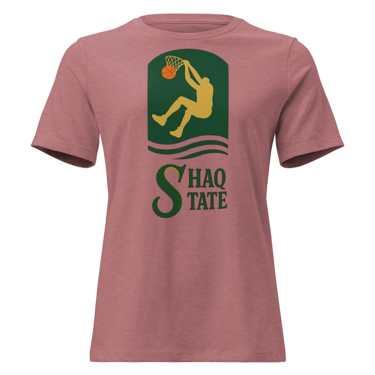 Shaq State Shirt | Sacramento State Basketball NIL GM | Shaquille O&#39;Neal Hornets T-Shirt - Women&#39;s Relaxed T-Shirt