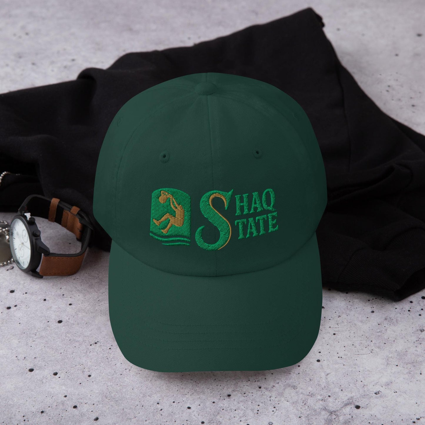 Shaq State Hat | Sacramento State Basketball NIL GM | Shaquille O&#39;Neal Hornets Horizontal Cap