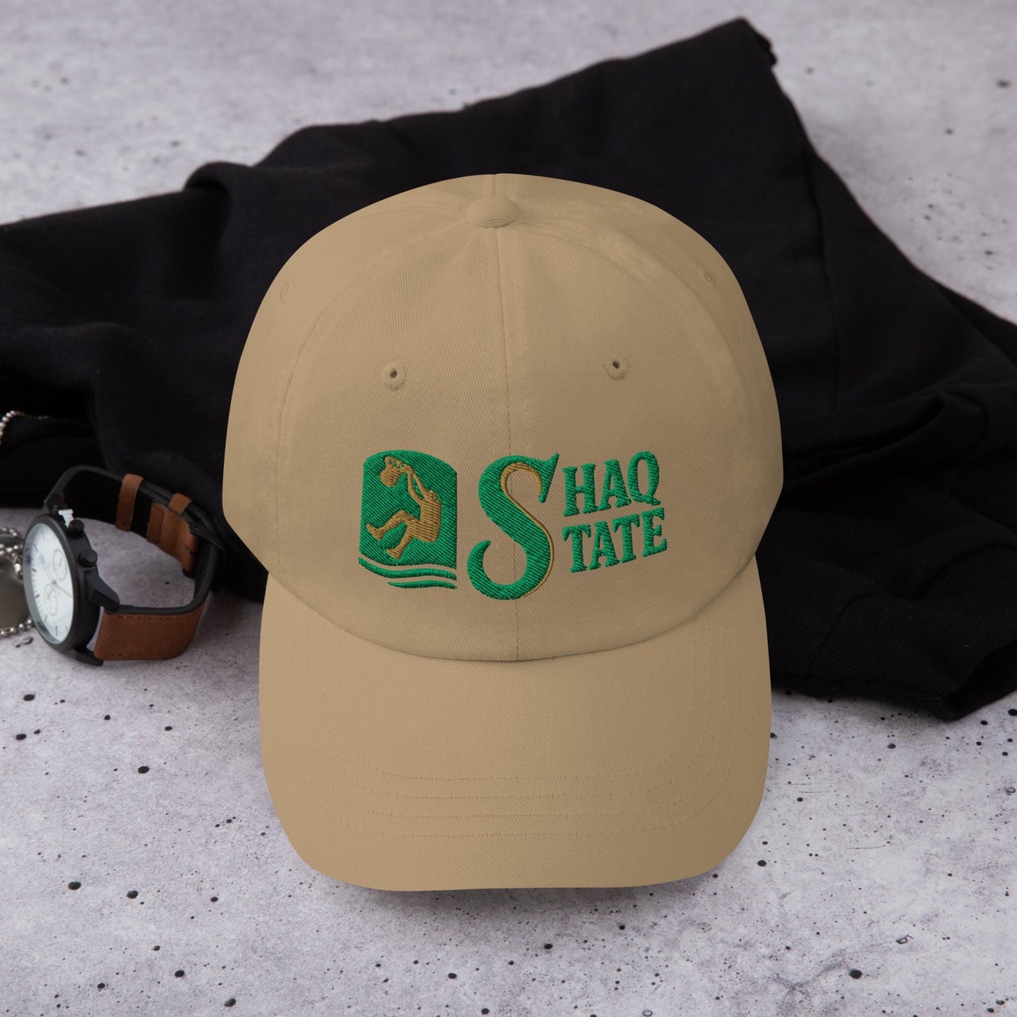 Shaq State Hat | Sacramento State Basketball NIL GM | Shaquille O&#39;Neal Hornets Horizontal Cap