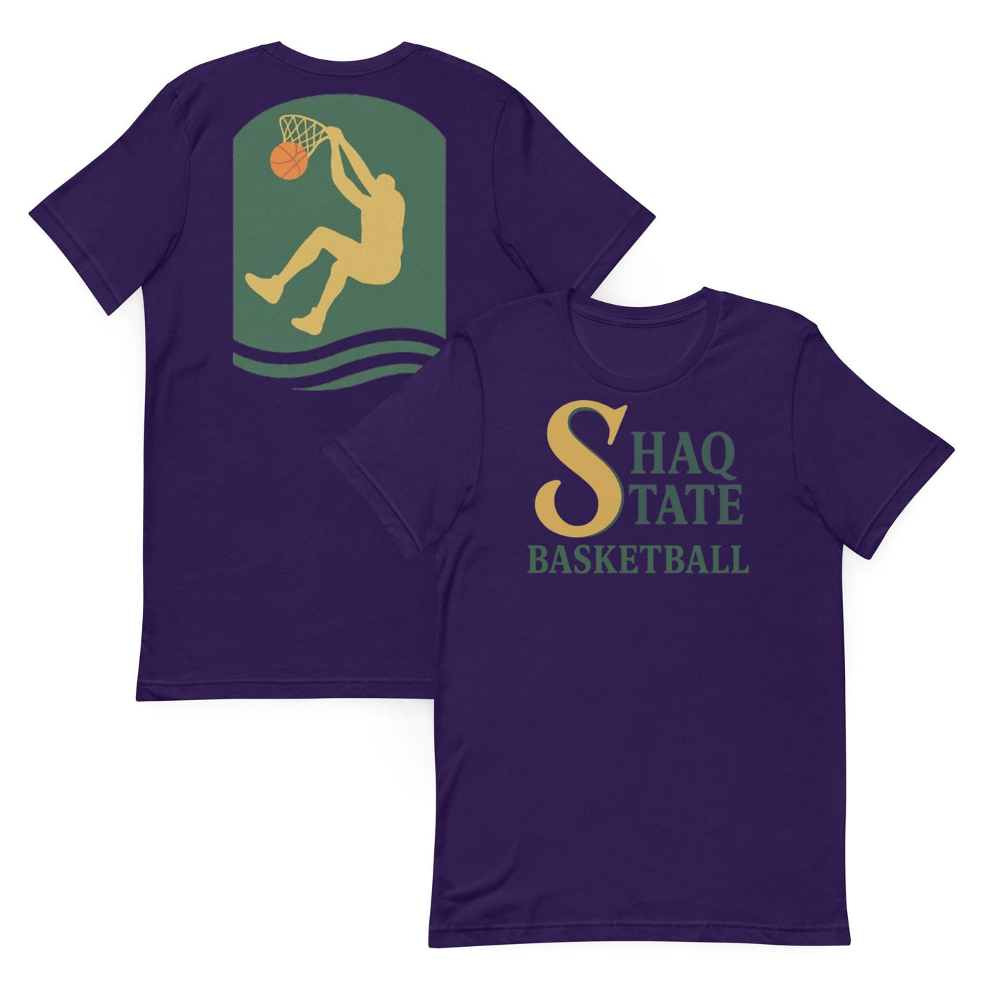 Shaq State Basketball Dunk Shirt | Sacramento State Basketball NIL GM | Shaquille O&#39;Neal Hornets Unisex t-shirt