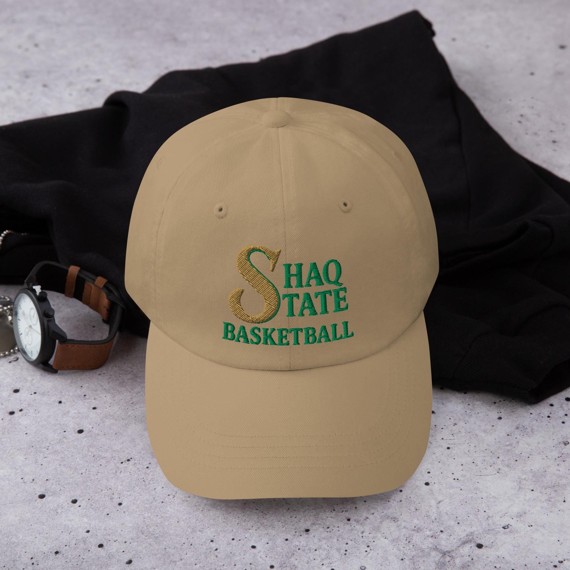 Shaq State Basketball Hat | Sacramento State Basketball NIL GM | Shaquille O&#39;Neal Hornets Horizontal Cap