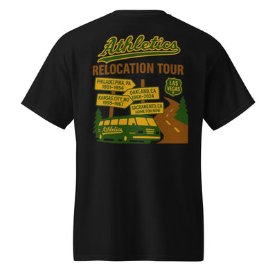 Athletics Relocation Tour Shirt – Philly to Sac to Vegas? A’s Fan Tee - DryBlend® T-Shirt