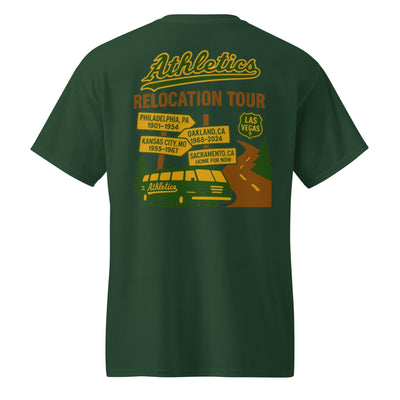 Athletics Relocation Tour Shirt – Philly to Sac to Vegas? A’s Fan Tee - DryBlend® T-Shirt