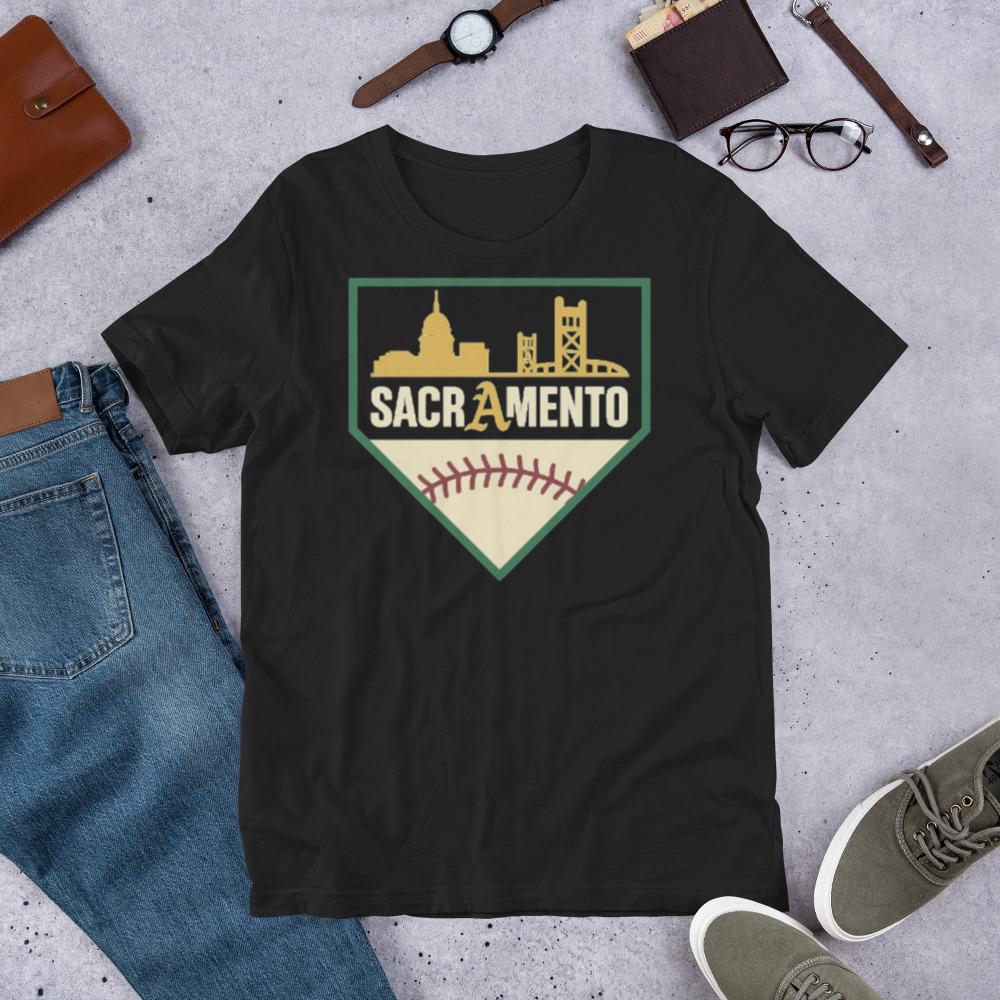 Sacramento Athletics Landmarks Unisex t-shirt