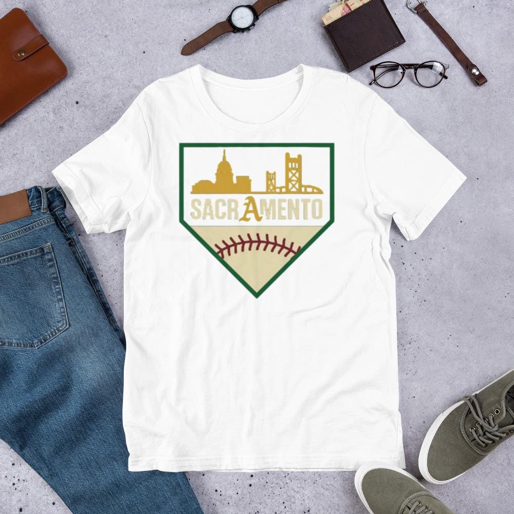 Sacramento Athletics Landmarks Unisex t-shirt