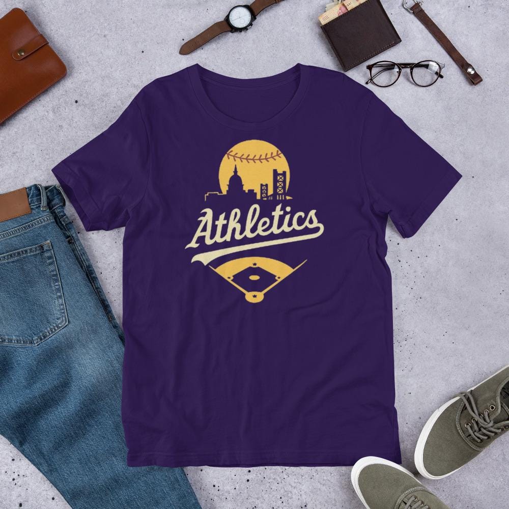 Sacramento Athletics Moon Unisex T-Shirt