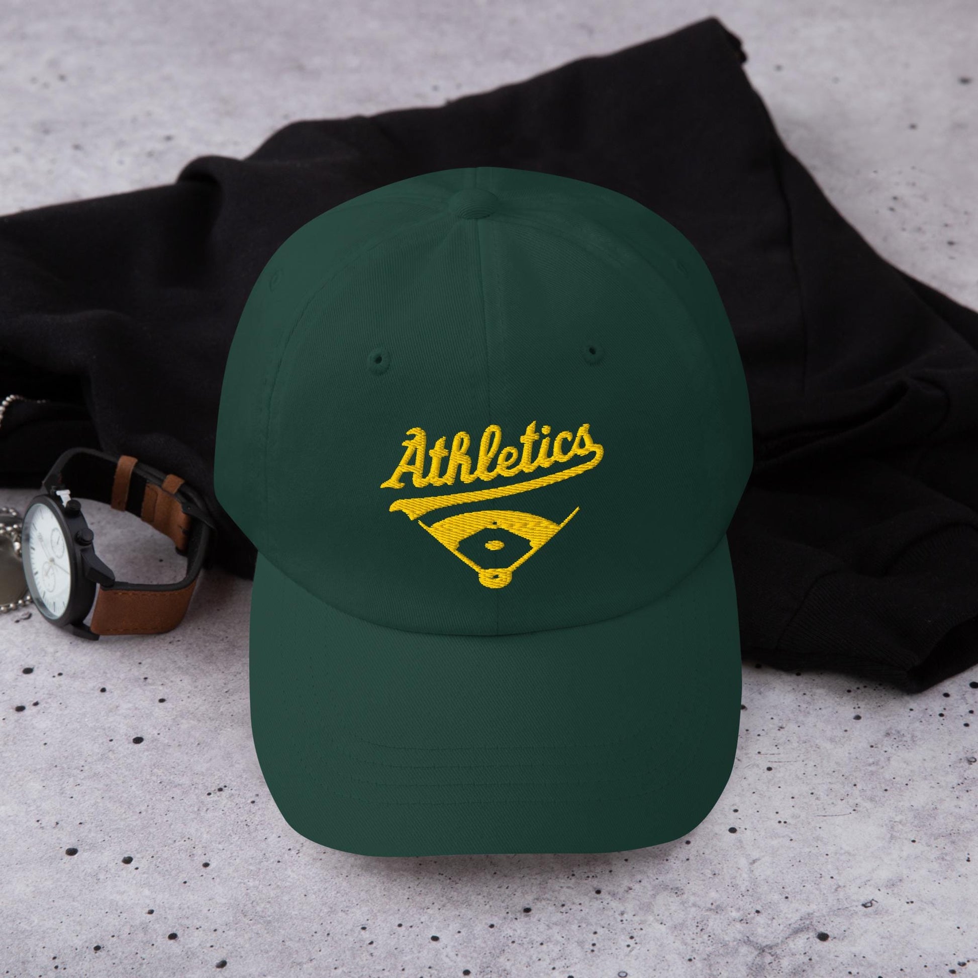 Athletics baseball cap (gold)
