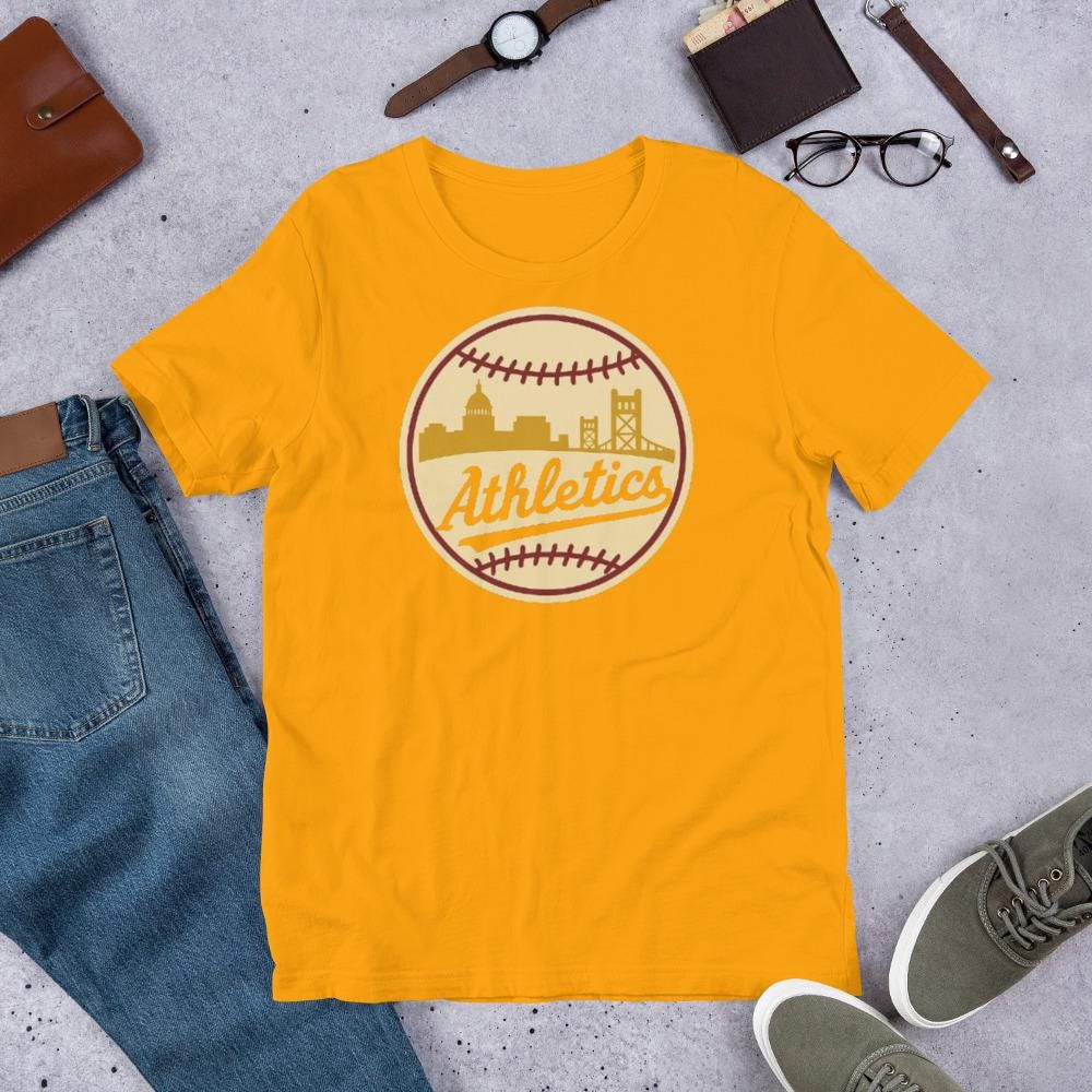 Athletics Baseball in Sacramento Unisex T-shirt