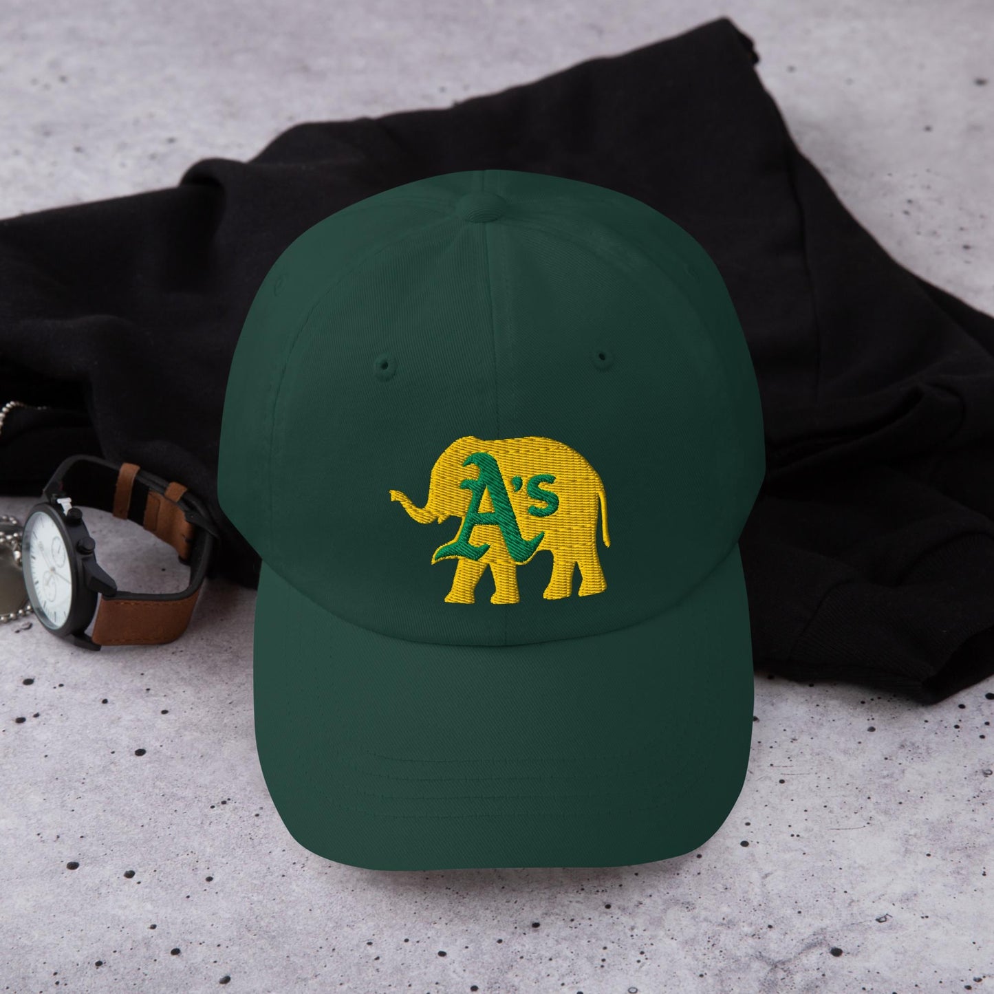 A&#39;s Elephant (gold) cap