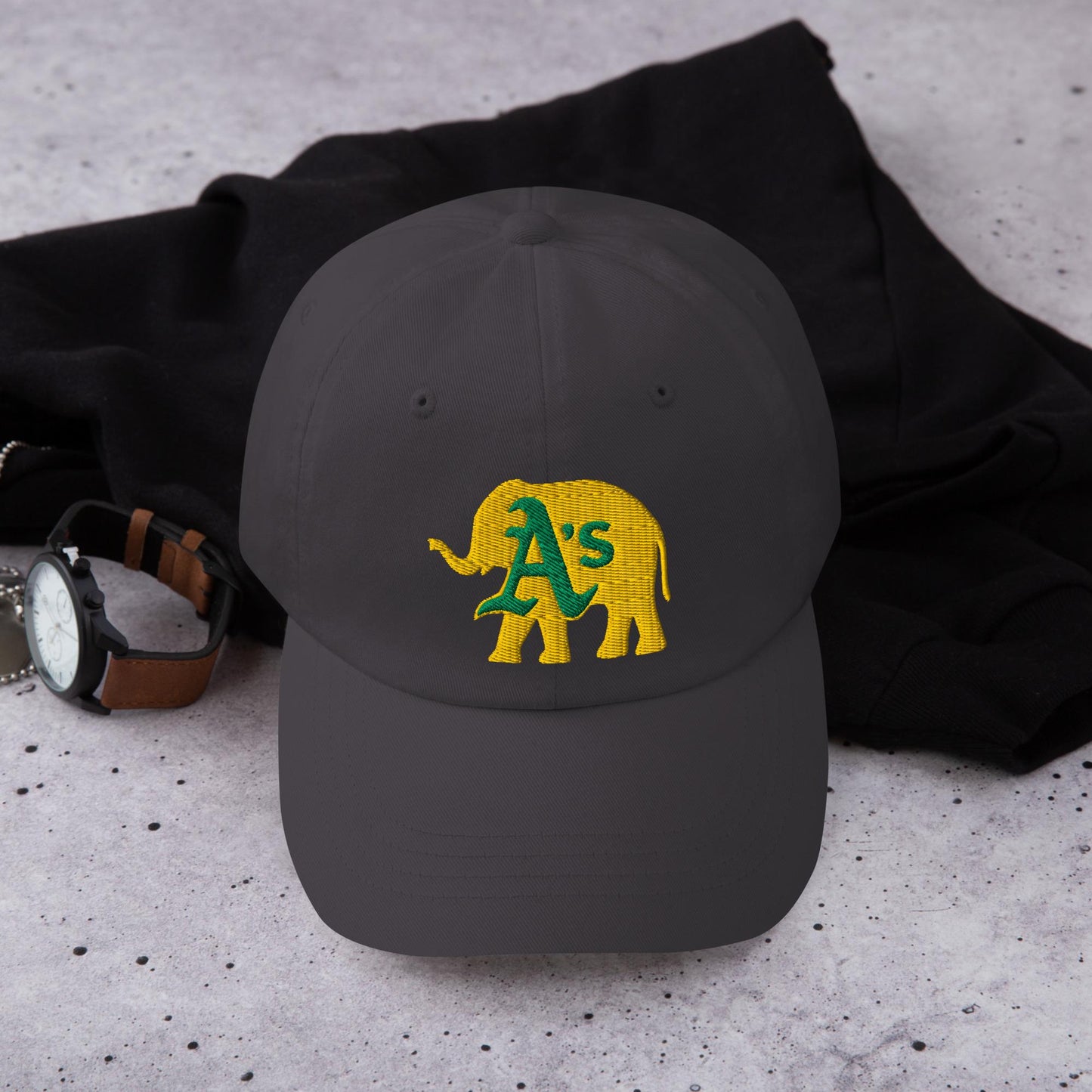 A&#39;s Elephant (gold) cap