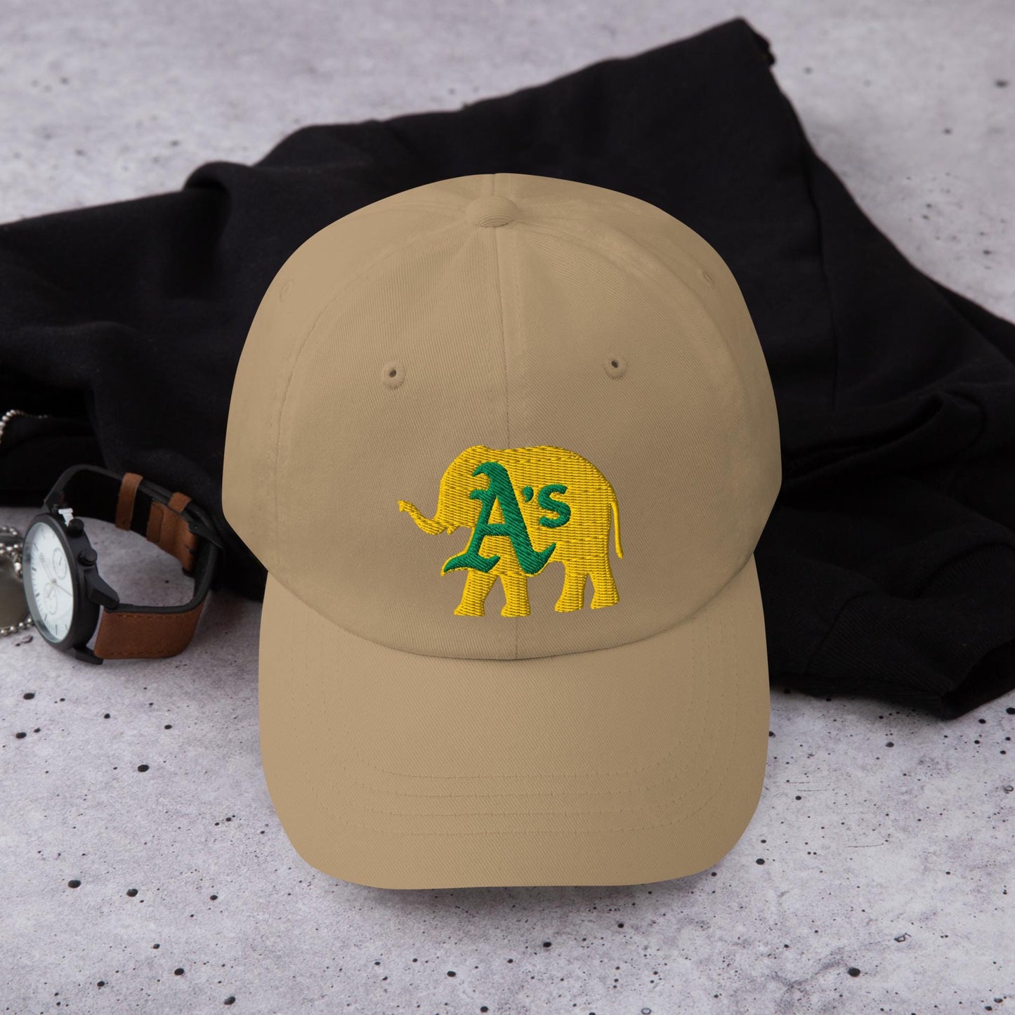 A&#39;s Elephant (gold) cap