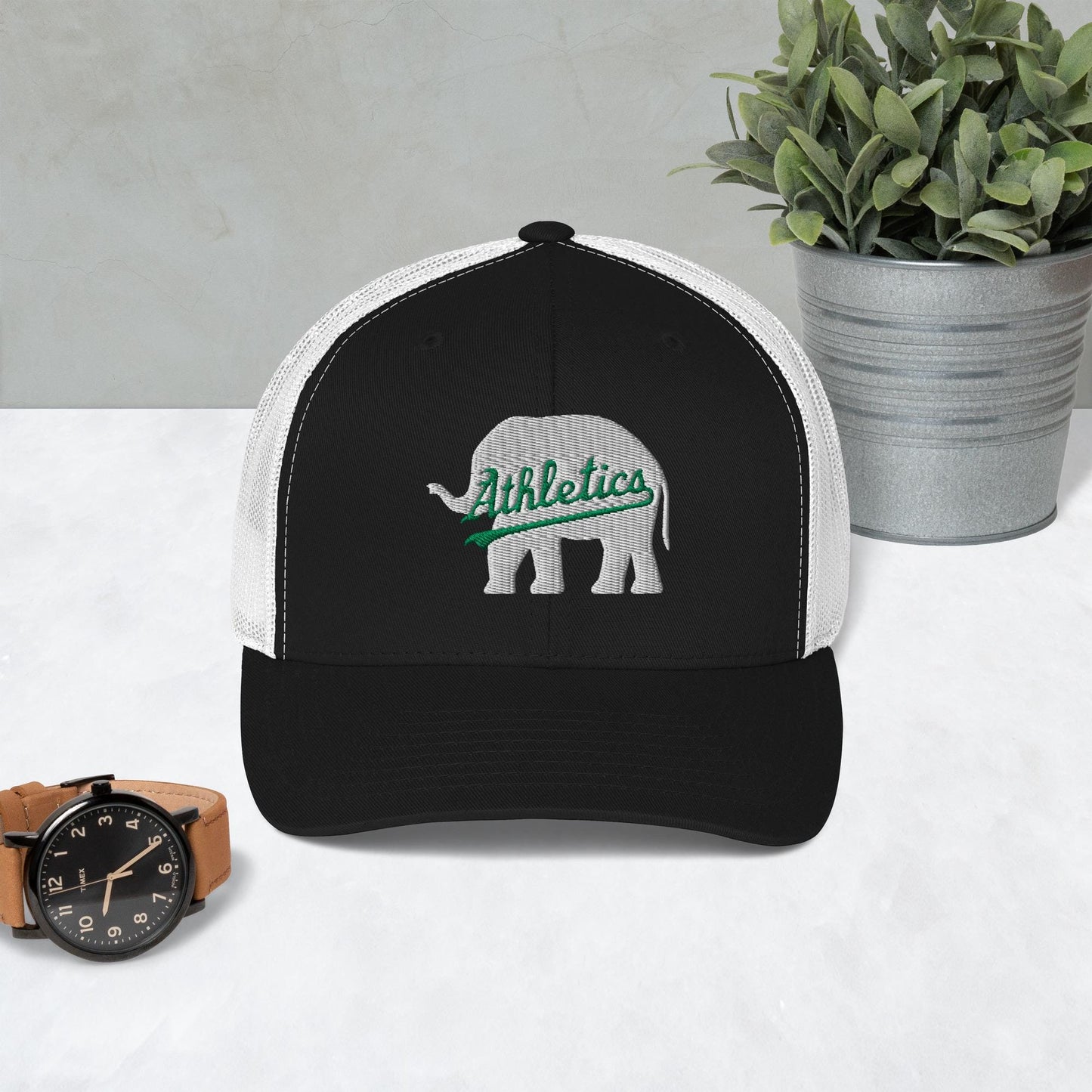 Athletics Elephant (white) Trucker Cap