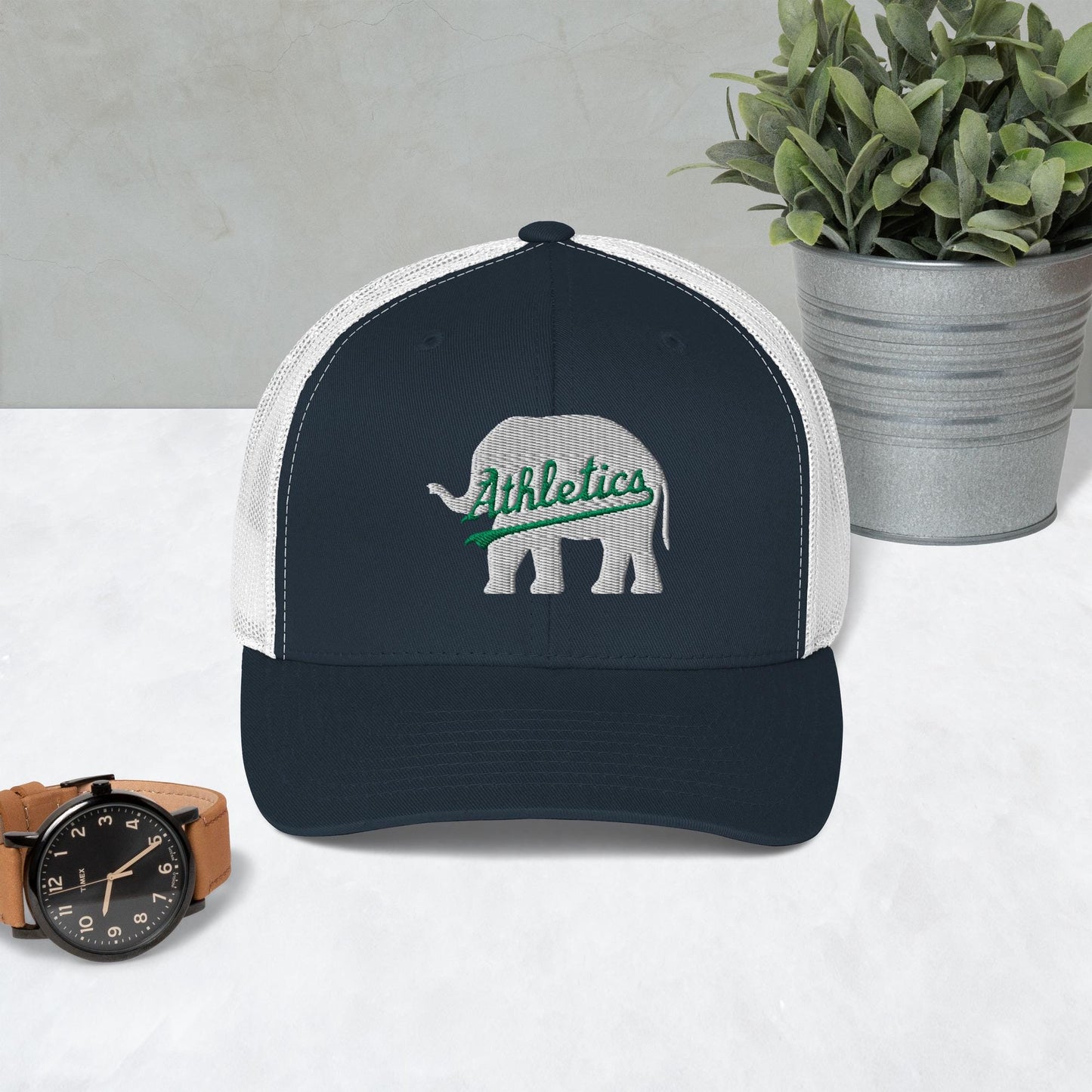 Athletics Elephant (white) Trucker Cap