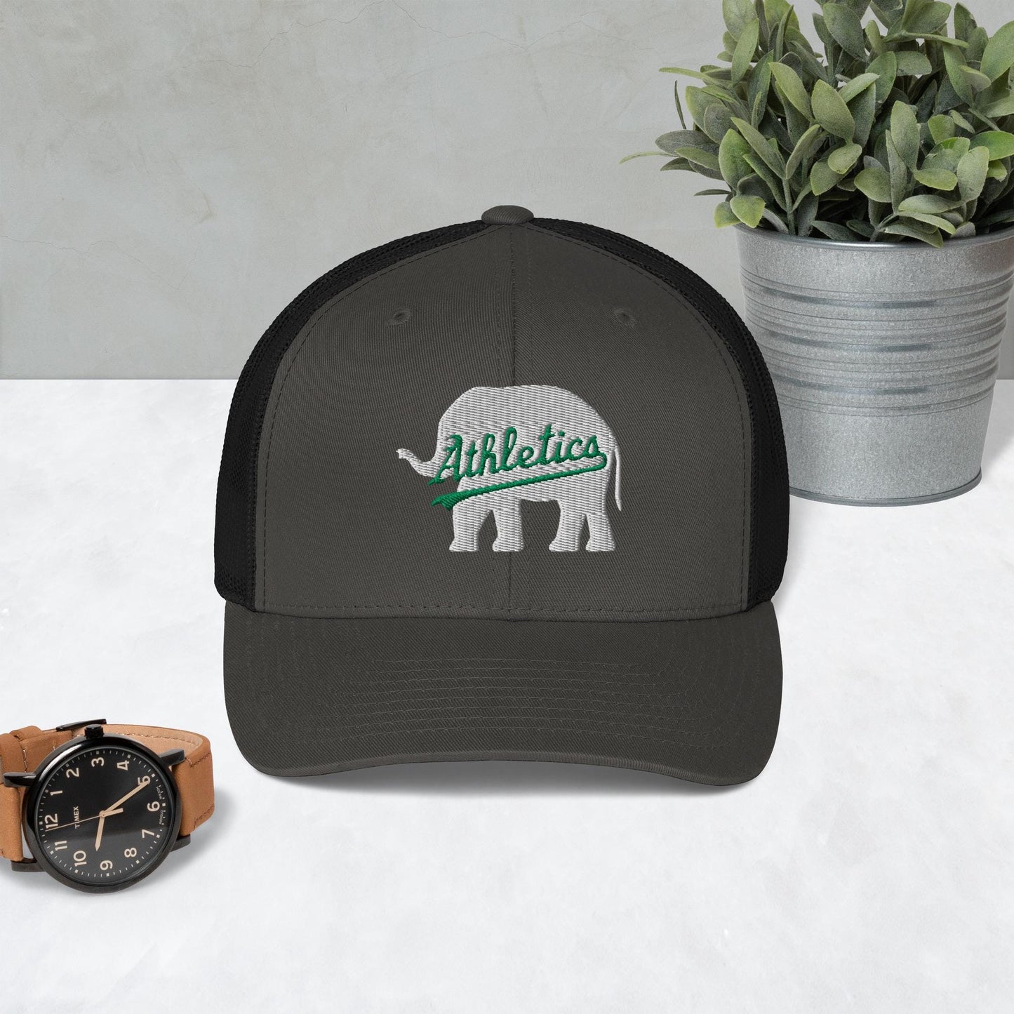 Athletics Elephant (white) Trucker Cap