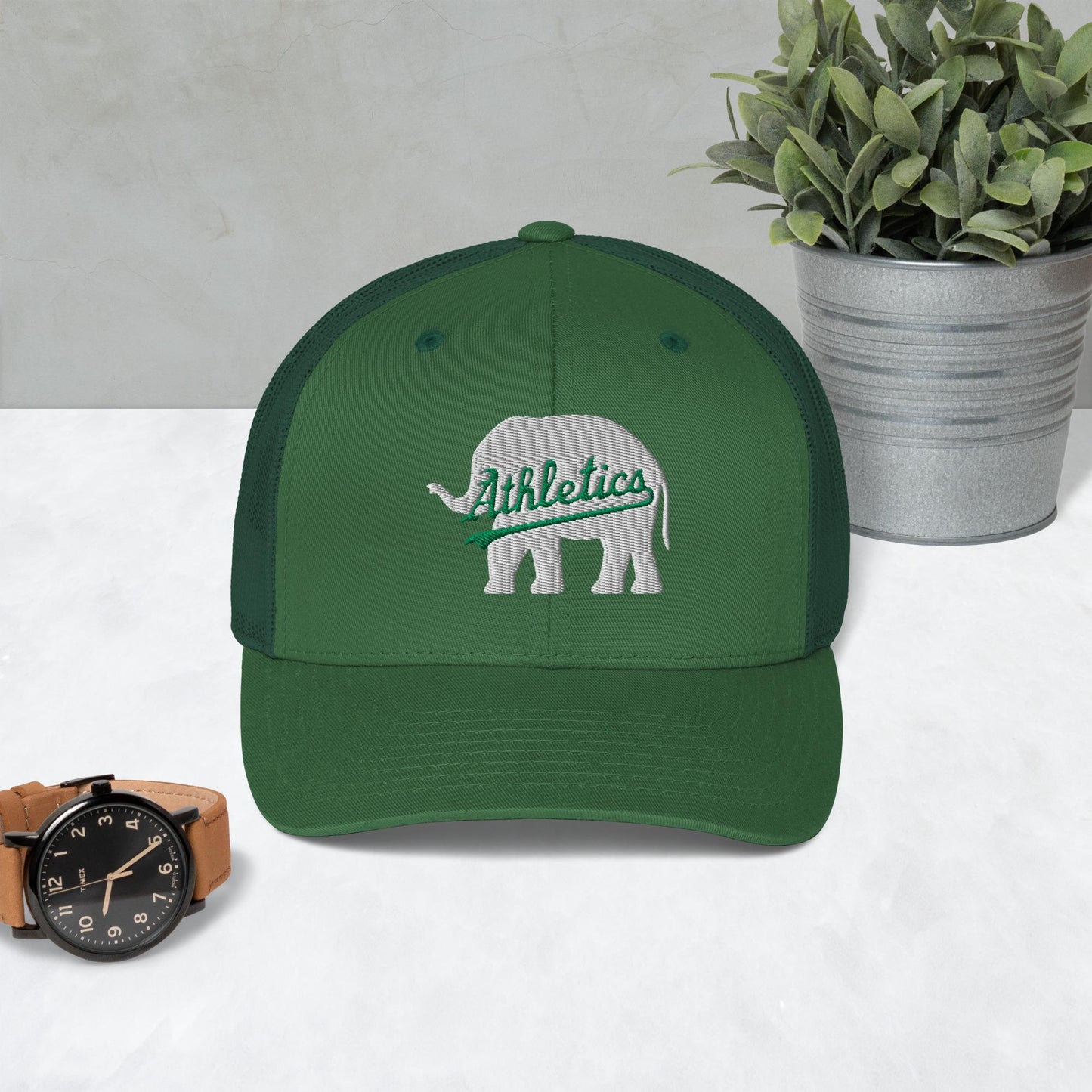 Athletics Elephant (white) Trucker Cap