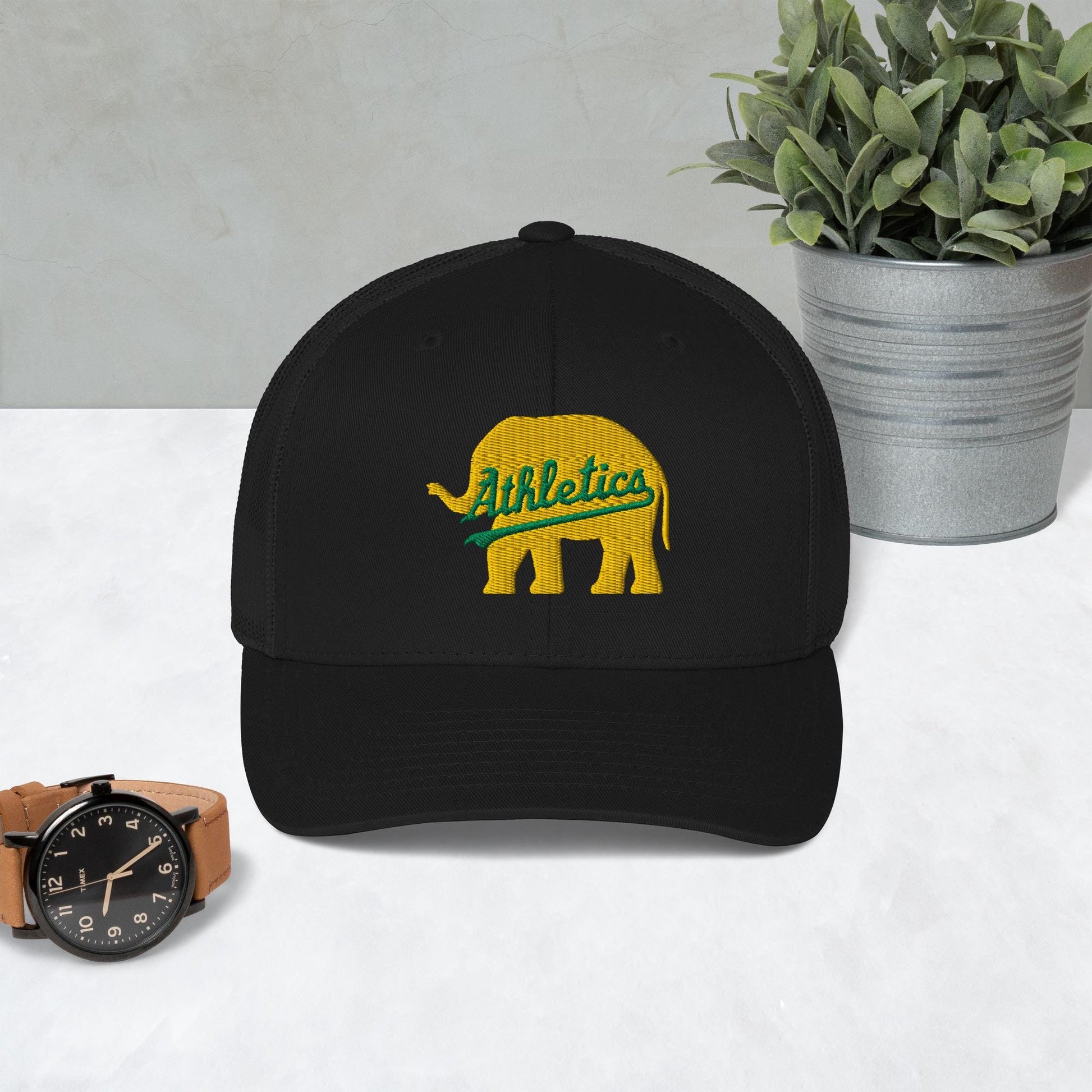 Athletics Elephant (gold) Trucker Cap
