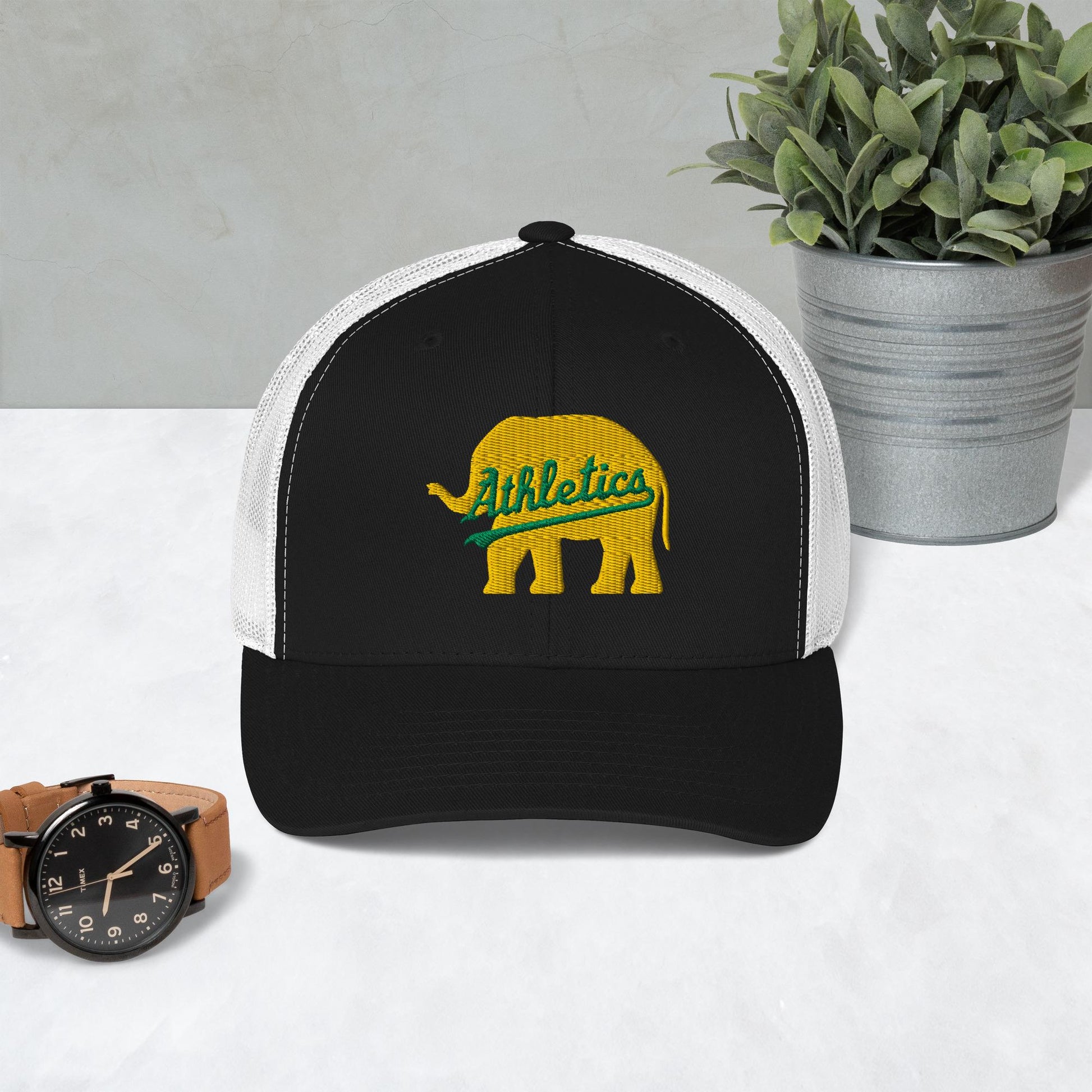 Athletics Elephant (gold) Trucker Cap
