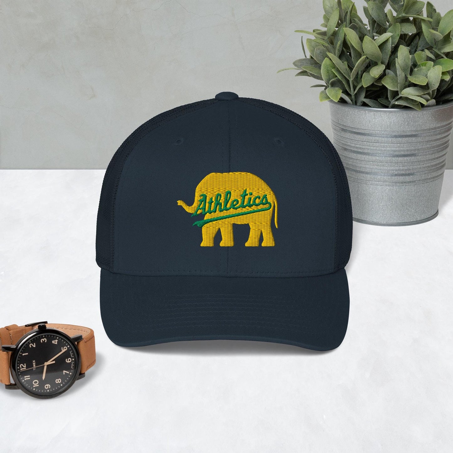 Athletics Elephant (gold) Trucker Cap