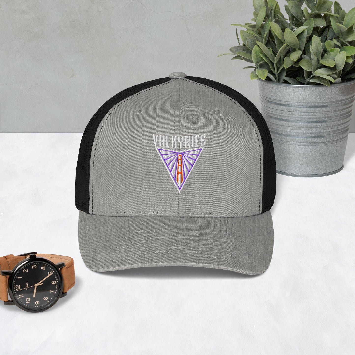 Valkyries Golden Gate Trucker Cap