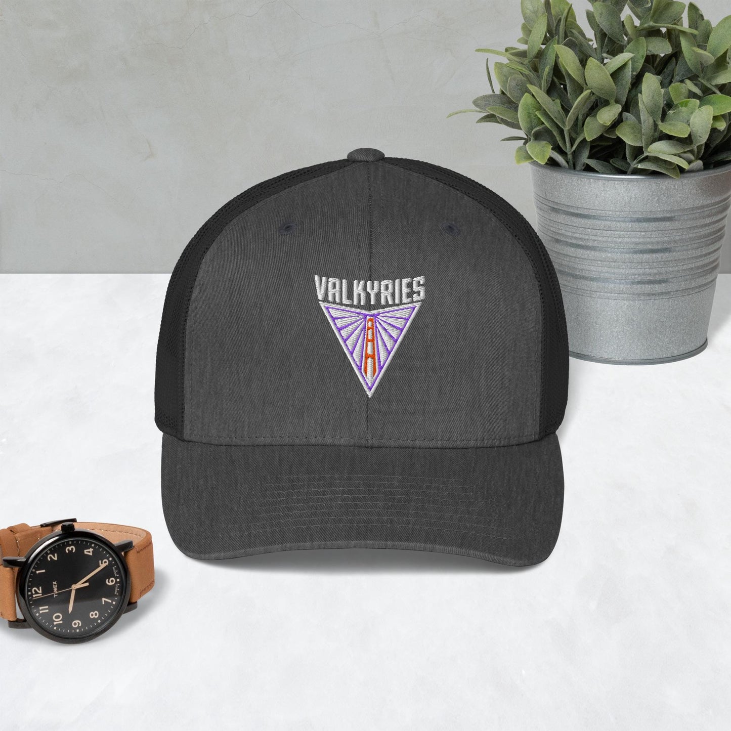 Valkyries Golden Gate Trucker Cap