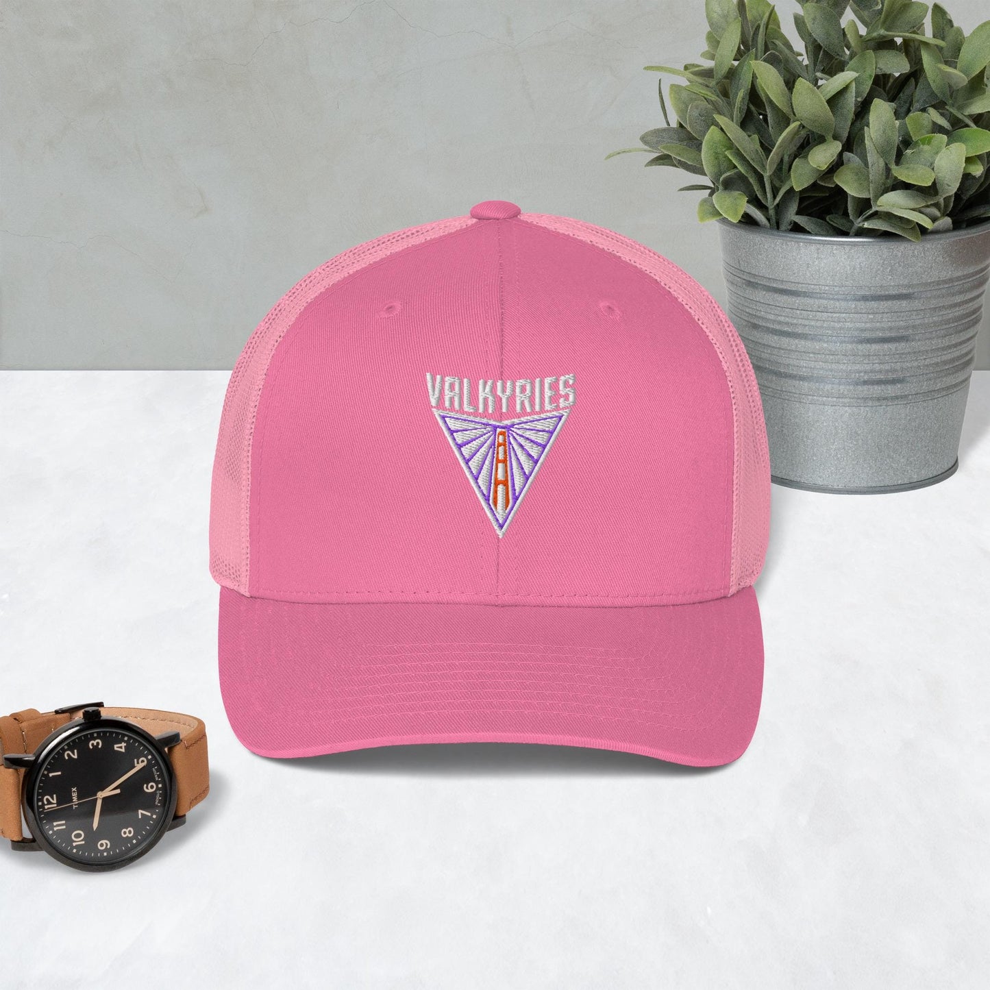 Valkyries Golden Gate Trucker Cap