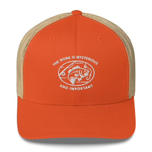 Severance Fishing-The work is mysterious and important-Trucker Cap